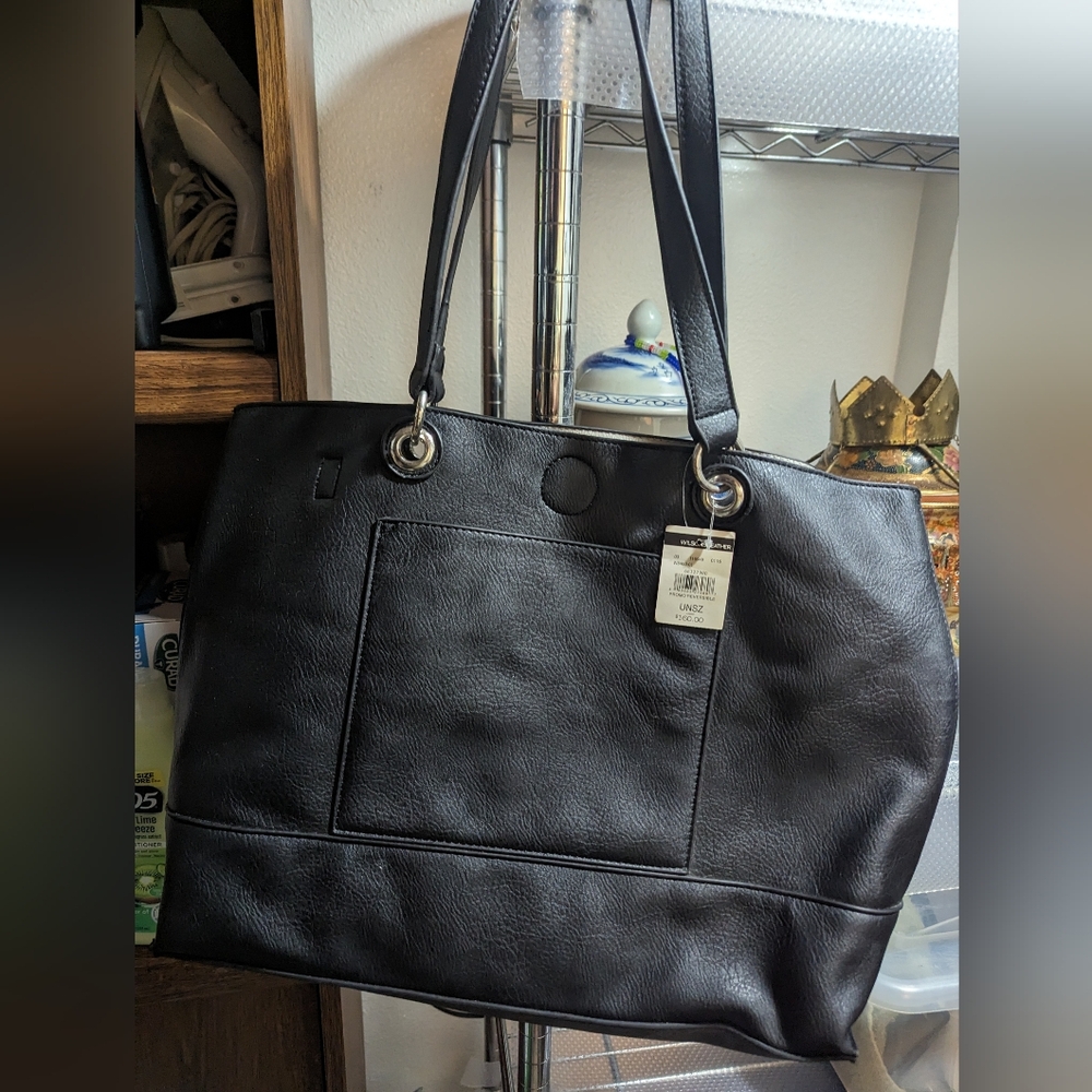 Wilsons leather tote promo reversible